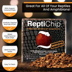 ReptiChip Compressed Coconut Chip Reptile Substrate, 72-qt block slide 2 of 6