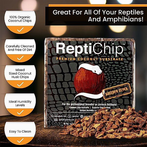 Show full view: ReptiChip Compressed Coconut Chip Reptile Substrate, 72-qt block slide 5 of 6