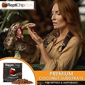 ReptiChip Compressed Coconut Chip Reptile Substrate, 72-qt block
