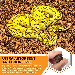 ReptiChip Compressed Coconut Chip Reptile Substrate, 72-qt block