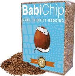 ReptiChip BabiChip Coconut Chip Reptile Substrate, 36-qt block