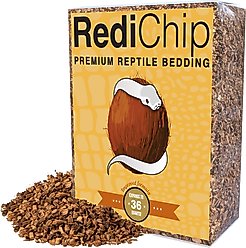 ReptiChip RediChip Loose Medium Coconut Chip Reptile Substrate, 36-qt block
