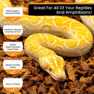 ReptiChip Loose Coconut Chip Reptile Substrate, 12-qt block