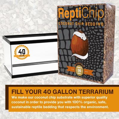 Show full view: ReptiChip Loose Coconut Chip Reptile Substrate, 36-qt block slide 3 of 6
