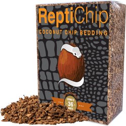 ReptiChip Loose Coconut Chip Reptile Substrate, 36-qt block