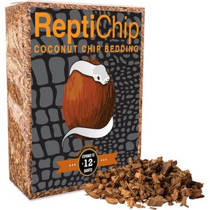 ReptiChip Loose Coconut Chip Reptile Substrate, 12-qt block