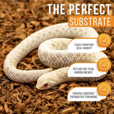 Show full view: ReptiChip Microchip Fine Coconut Chip Reptile Substrate, 12-qt block slide 4 of 6