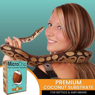 Show full view: ReptiChip Microchip Fine Coconut Chip Reptile Substrate, 12-qt block slide 6 of 6