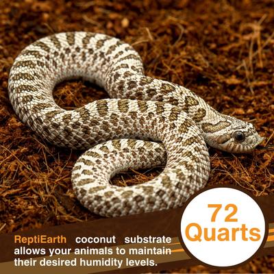 Show full view: ReptiChip ReptiEarth Fluffy Coconut Fiber Reptile Substrate, 72-qt block slide 3 of 6