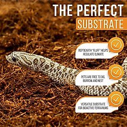 ReptiChip ReptiEarth Fluffy Coconut Fiber Reptile Substrate, 36-qt block slide 2 of 6