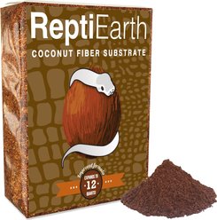 ReptiChip ReptiEarth Fluffy Coconut Fiber Reptile Substrate, 12-qt block slide 1 of 5