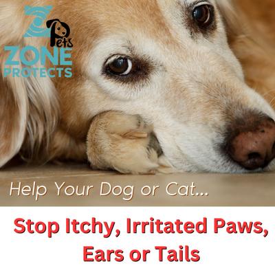 Show full view: Zone Protects Pets P.E.T. Paws, Ears & Tails Pet Cleanser Wipes, 80 count slide 6 of 6