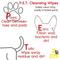 Show in main carousel: Zone Protects Pets P.E.T. Paws, Ears & Tails Pet Cleanser Wipes, 80 count slide 3 of 6