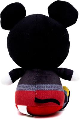 Show full view: Buckle-Down Disney Kingdom Hearts King Mickey Mouse Sitting Squeaky Plush Dog Toy, Black slide 2 of 4