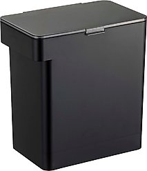 Yamazaki Home Tower Airtight Pet Food Storage Container, Black, Large: 3.2-gal