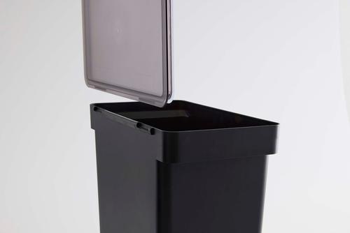 Show full view: Yamazaki Home Tower Rolling Airtight Pet Food Storage Container, Black, X-Large: 6.6-gal slide 5 of 10