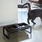 Show in main carousel: Yamazaki Home Tower Elevated Double Dog & Cat Bowl with Stand, 1.25-cup, Black, Tall slide 2 of 6