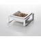 Show in main carousel: Yamazaki Home Tower Elevated Single Dog & Cat Bowl with Stand, 1.25-cup, White, Short slide 5 of 8