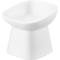 Show in main carousel: Yamazaki Home Tower Tilted Elevated Dog & Cat Bowl, 6.7-oz, White slide 1 of 10