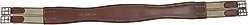 M. Toulouse Contour Shaped Padded Leather Horse Girth, Cognac, 38-in