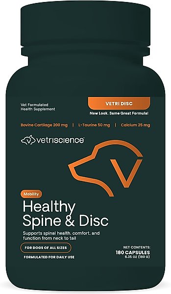 VETRISCIENCE Vetri Disc Capsules Joint Supplement for Dogs, 180 