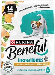 Purina Beneful Small Breed IncrediBites with Farm-Raised Chicken Dry Dog Food, 14-lb bag
