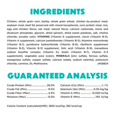 Show full view: Purina Beneful Small Breed IncrediBites with Farm-Raised Chicken Dry Dog Food, 14-lb bag slide 7 of 12