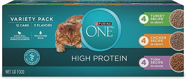 Purina ONE True Instinct Turkey, Chicken & Tuna Variety Pack Canned Cat Food