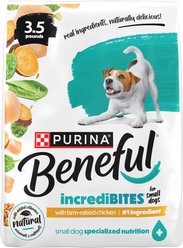 Purina Beneful Small Breed IncrediBites with Farm-Raised Chicken Dry Dog Food, 3.5-lb bag