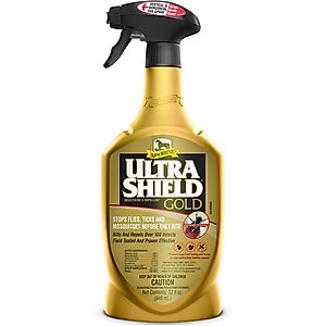 Absorbine UltraShield Gold Horse Fly Spray Refill, 32-fl oz bottle