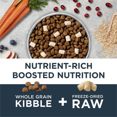 Show full view: Instinct Raw Boost Whole Grain Light Recipe with Real Chicken & Brown Rice Dry Dog Food, 18-lb bag slide 3 of 11