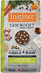 Instinct Raw Boost Whole Grain Light Recipe with Real Chicken & Brown Rice Dry Dog Food, 3.5-lb bag