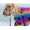 Show in main carousel: Star Point Horsemanship Rainbow Cheetah 220 G Hooded Horse Blanket, Rainbow Cheetah, 78 to 80-in slide 2 of 2