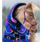 Show in main carousel: Star Point Horsemanship Galaxy 300 G Heavyweight Waterproof Hooded Horse Blanket, Galaxy, 42 to 44-in slide 2 of 2