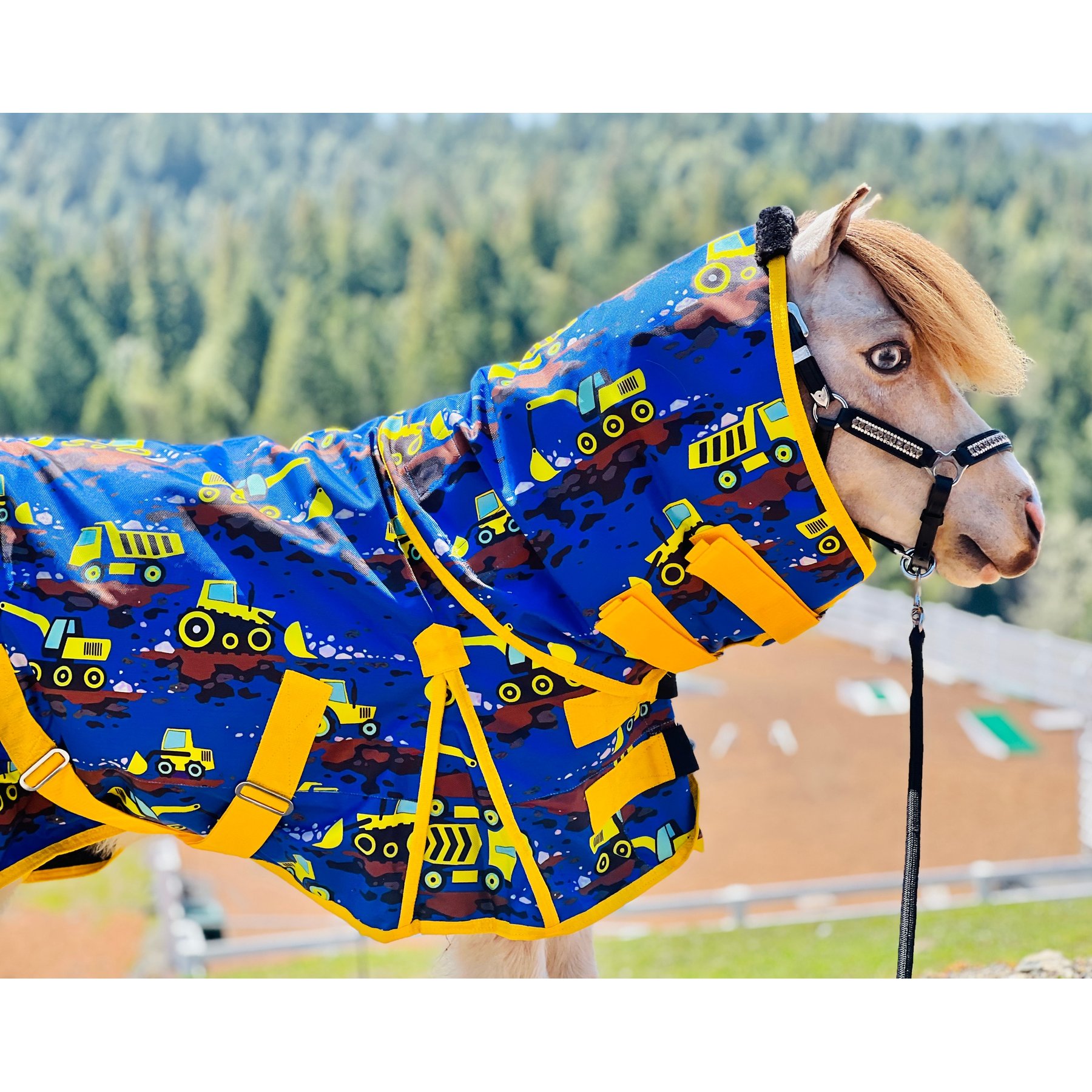Star Point Horsemanship 600 Denier Truck Horse Sheet, Yellow, 68 to 70-in
