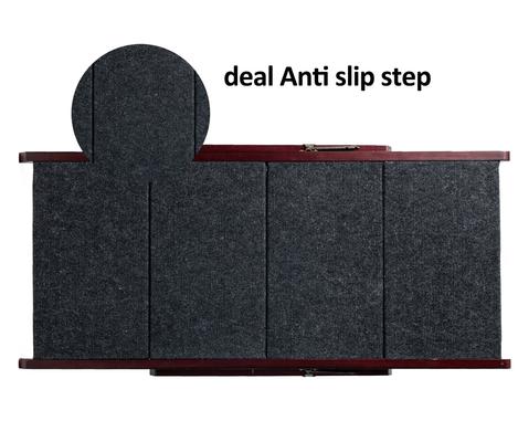 Show full view: Cesicia 2-in-1 Foldable Wooden Dog Ramp & Stairs, Wood, 4 step slide 6 of 7