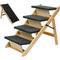 Show in main carousel: Cesicia 2-in-1 Foldable Wooden Dog Ramp & Stairs, Wood, 3 step slide 1 of 8