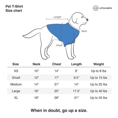 Show full view: Littlearth Philadelphia Eagles Super Bowl XLIV Champion Dog & Cat T-Shirt, X-Large slide 2 of 3