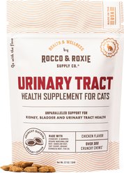 Rocco & Roxie Supply Co. Chicken Flavored Urinary Support Chew Supplement for Cats, 3.7-oz bag