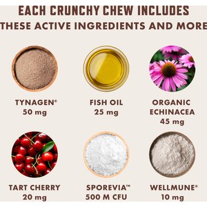 Rocco & Roxie Supply Co. Chicken Flavored Allergy Chew Supplement for Cats, 3.7-oz bag