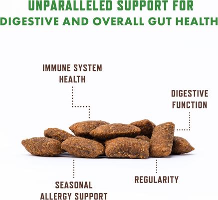 Show full view: Rocco & Roxie Supply Co. Chicken Flavored Digestive Aid Probiotic Chew Supplement for Cats, 3.7-oz bag slide 5 of 11