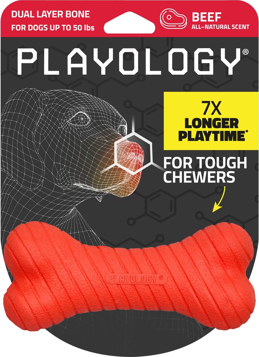 Scented Bone Dog Toy