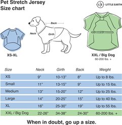 Littlearth NHL Stretch Dog & Cat Jersey, Colorado Avalanche, X-Large slide 2 of 6