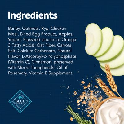 Show full view: Blue Buffalo Health Bars Apple & Yogurt Mini Dog Treats, 1-lb bag slide 6 of 11