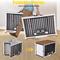 Show in main carousel: Aivituvin AIR100 Folding Wooden Dog Crate, White, Large slide 3 of 8