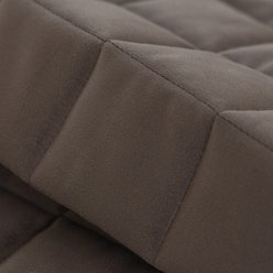 Allisandro Washable & Waterproof Anti-Slip Velvet Dog Couch Cover, Dark Grey, 24 x 49-in slide 2 of 9