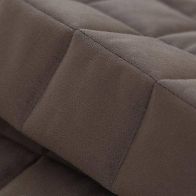 Show full view: Allisandro Washable & Waterproof Anti-Slip Velvet Dog Couch Cover, Dark Grey, 24 x 49-in slide 8 of 10