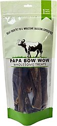 Papa Bow Wow Wholesome Treats Tripe 12-inch Natural Dog Chew Treats, 0.5-lb bag