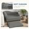 Show in main carousel: Bencmate Sofa with Tufted Cushion & Under-Seat Storage Dog Bed, Grey slide 2 of 7