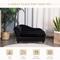 Show in main carousel: Bencmate Sofa with Tufted Cushion & Under-Seat Storage Dog Bed, Black slide 2 of 7